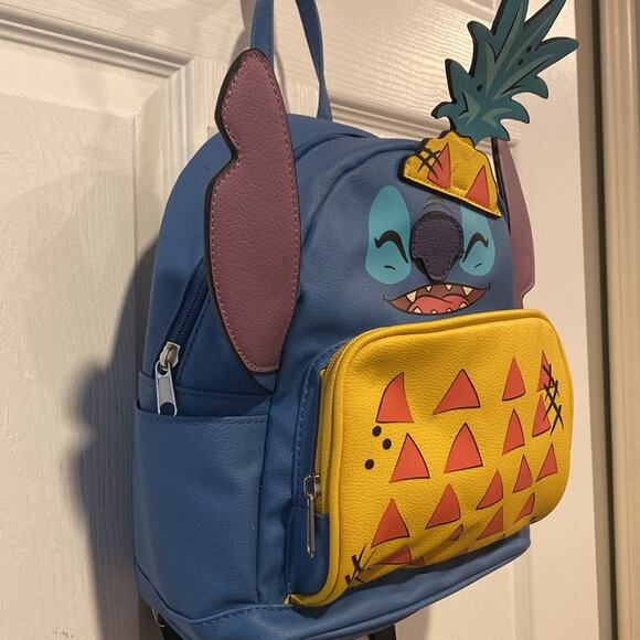 BNWT DISNEY LILO & STITCH Pineapple Stitch 3D Backpack main image 6